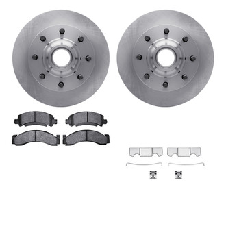R1 Concepts® - Front Brake Kit with Optimum OE Pads