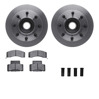 R1 Concepts® - Front Brake Kit with Optimum OE Pads
