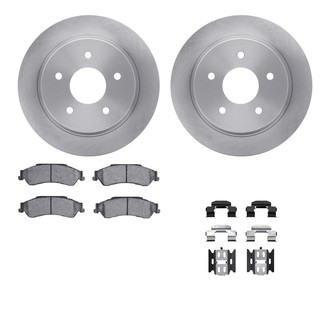 R1 Concepts® - Rear Brake Kit with Optimum OE Pads