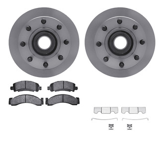R1 Concepts® - Front Brake Kit with Optimum OE Pads