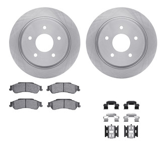 R1 Concepts® - Rear Brake Kit with Optimum OE Pads