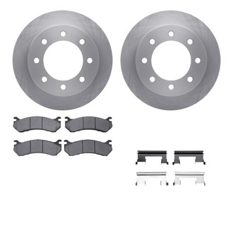 R1 Concepts® - Rear Brake Kit with Optimum OE Pads