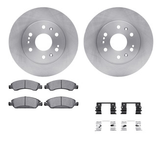 R1 Concepts® - Front Brake Kit with Optimum OE Pads