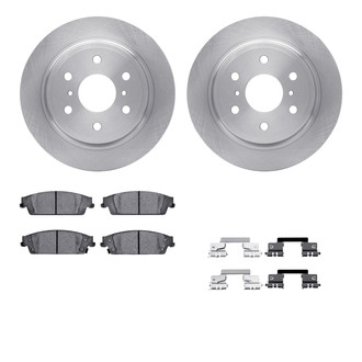 R1 Concepts® - Rear Brake Kit with Optimum OE Pads
