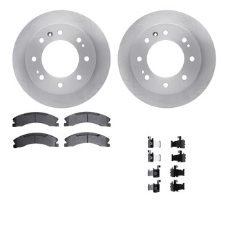 R1 Concepts® - Front Brake Kit with Optimum OE Pads