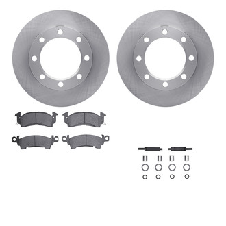 R1 Concepts® - Front Brake Kit with Optimum OE Pads