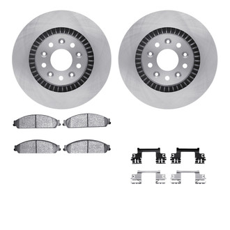 R1 Concepts® - Front Brake Kit with Optimum OE Pads
