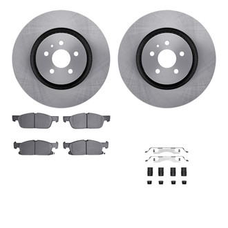 R1 Concepts® - Front Brake Kit with Optimum OE Pads