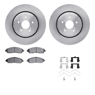 R1 Concepts® - Front Brake Kit with Optimum OE Pads