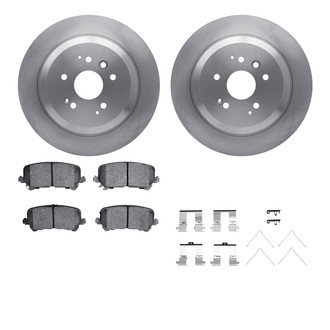 R1 Concepts® - Rear Brake Kit with Optimum OE Pads