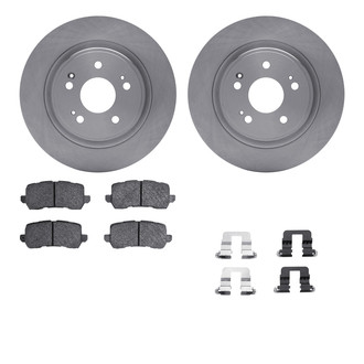 R1 Concepts® - Rear Brake Kit with Optimum OE Pads