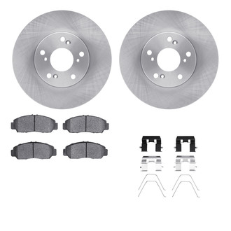 R1 Concepts® - Front Brake Kit with Optimum OE Pads