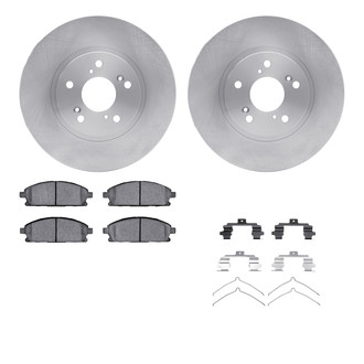 R1 Concepts® - Front Brake Kit with Optimum OE Pads