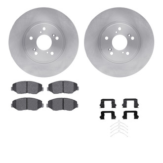 R1 Concepts® - Front Brake Kit with Optimum OE Pads