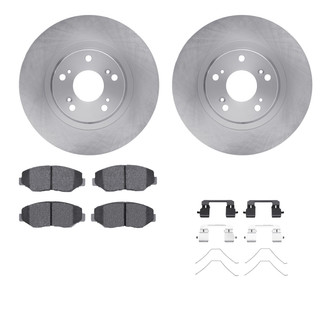 R1 Concepts® - Front Brake Kit with Optimum OE Pads