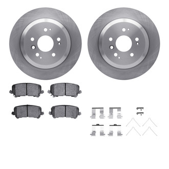 R1 Concepts® - Rear Brake Kit with Optimum OE Pads