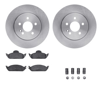 R1 Concepts® - Front Brake Kit with Optimum OE Pads