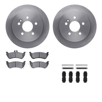 R1 Concepts® - Rear Brake Kit with Optimum OE Pads