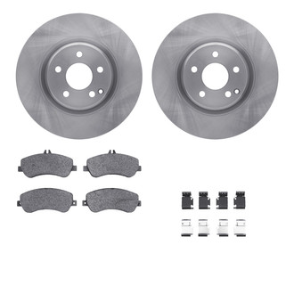 R1 Concepts® - Front Brake Kit with Optimum OE Pads