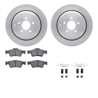 R1 Concepts® - Rear Brake Kit with Optimum OE Pads