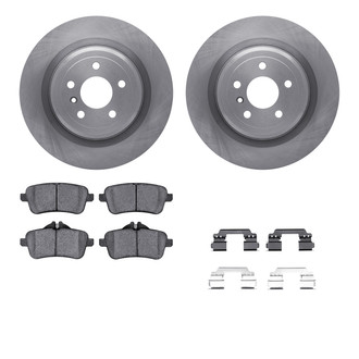 R1 Concepts® - Rear Brake Kit with Optimum OE Pads