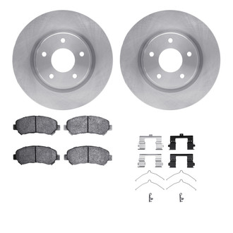 R1 Concepts® WFUH1-67392 - Front Brake Kit with Optimum OE Pads