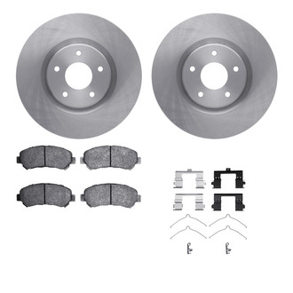 R1 Concepts® - Front Brake Kit with Optimum OE Pads