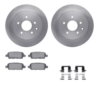 R1 Concepts® - Rear Brake Kit with Optimum OE Pads