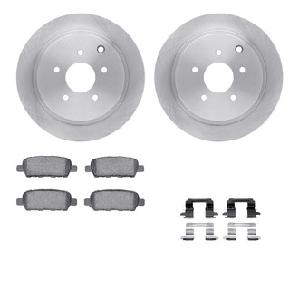 R1 Concepts® - Rear Brake Kit with Optimum OE Pads