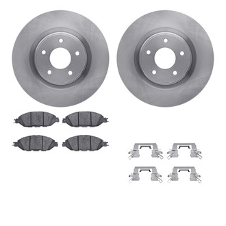 R1 Concepts® - Front Brake Kit with Optimum OE Pads