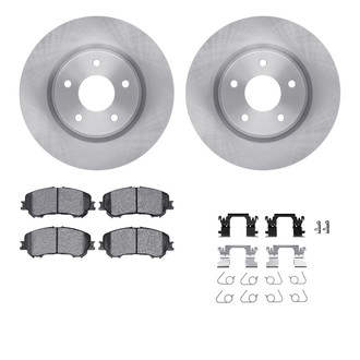 R1 Concepts® - Front Brake Kit with Optimum OE Pads