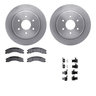 R1 Concepts® - Rear Brake Kit with Optimum OE Pads