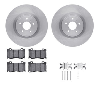 R1 Concepts® - Front Brake Kit with Optimum OE Pads