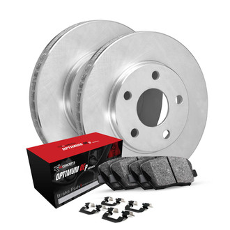 R1 Concepts® - Rear Brake Kit with Optimum OE Pads