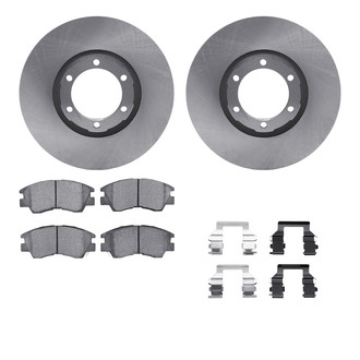 R1 Concepts® WFUH1-72266 - Front Brake Kit with Optimum OE Pads