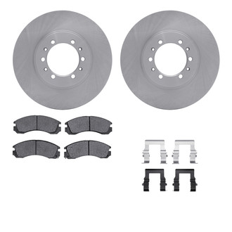 R1 Concepts® - Front Brake Kit with Optimum OE Pads