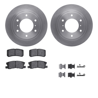 R1 Concepts® - Rear Brake Kit with Optimum OE Pads