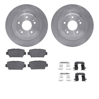 R1 Concepts® - Rear Brake Kit with Optimum OE Pads