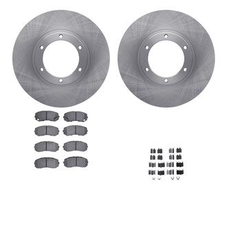 R1 Concepts® - Front Brake Kit with Optimum OE Pads