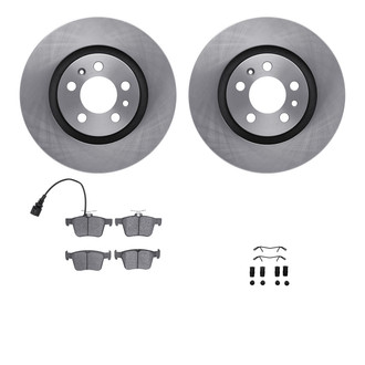 R1 Concepts® - Rear Brake Kit with Optimum OE Pads