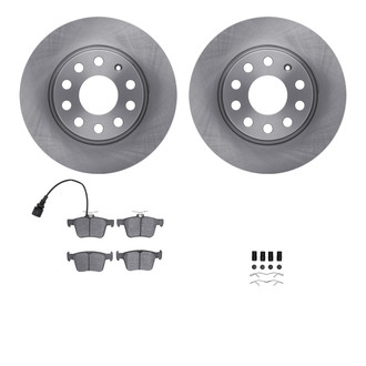 R1 Concepts® - Rear Brake Kit with Optimum OE Pads