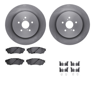 R1 Concepts® - Rear Brake Kit with Optimum OE Pads
