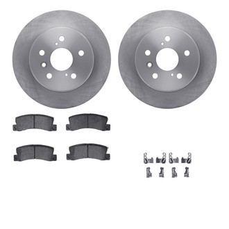 R1 Concepts® - Rear Brake Kit with Optimum OE Pads