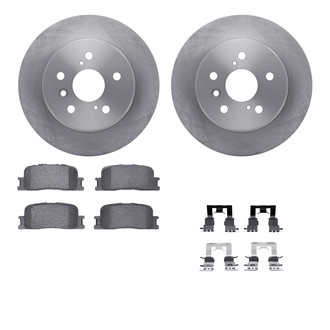 R1 Concepts® - Rear Brake Kit with Optimum OE Pads
