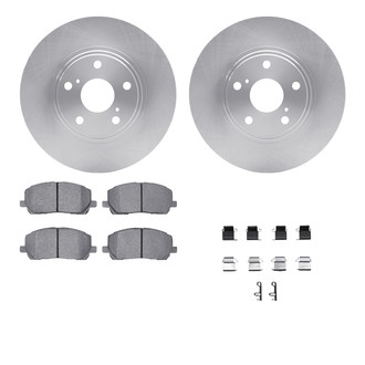 R1 Concepts® - Front Brake Kit with Optimum OE Pads