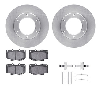 R1 Concepts® - Front Brake Kit with Optimum OE Pads