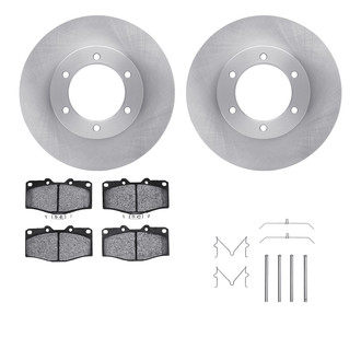 R1 Concepts® - Front Brake Kit with Optimum OE Pads