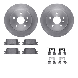 R1 Concepts® - Rear Brake Kit with Optimum OE Pads