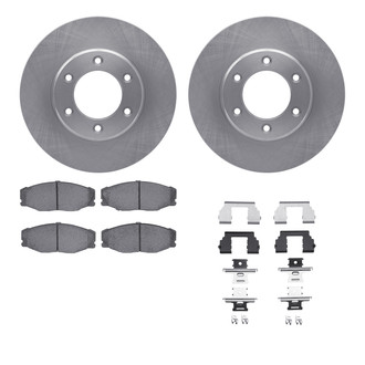 R1 Concepts® - Front Brake Kit with Optimum OE Pads