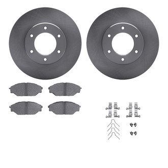 R1 Concepts® - Front Brake Kit with Optimum OE Pads